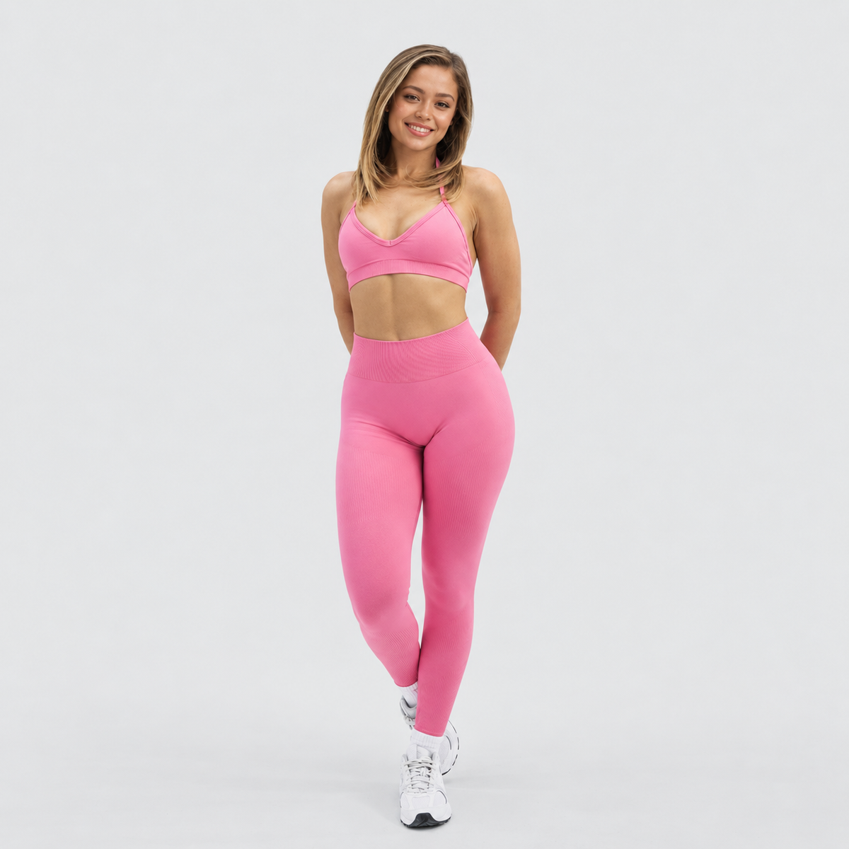 Ryvae — Ryvae — Brassière halter ajustable — Bubble Pink, vue 03