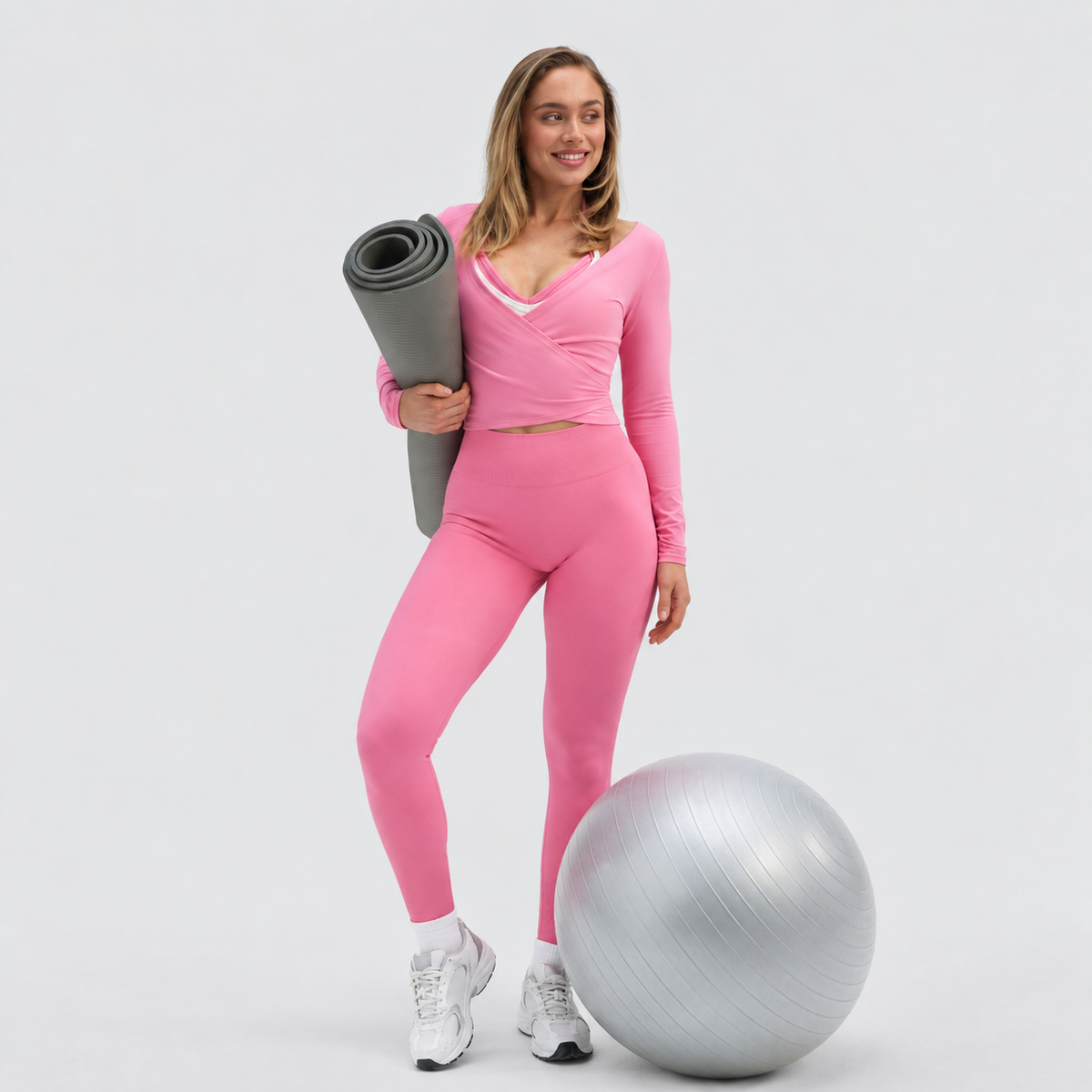 Ryvae — Ryvae — Brassière halter ajustable — Bubble Pink, vue 07