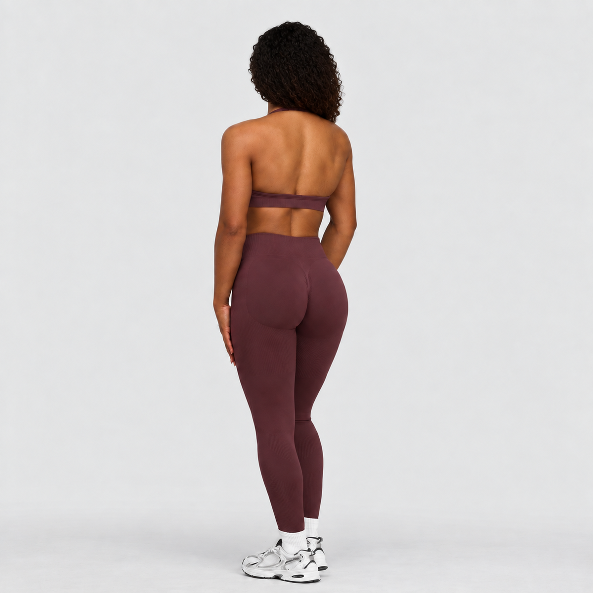 Ryvae — Ryvae — Brassière halter ajustable — Dark Mauve, vue 04