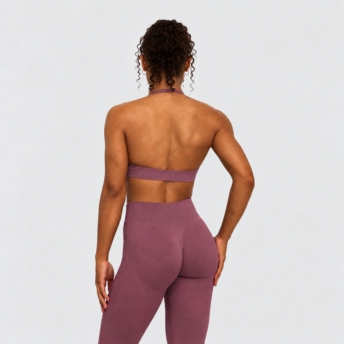 Ryvae — Ryvae — Brassière halter ajustable — Orchid Mauve, vue 02