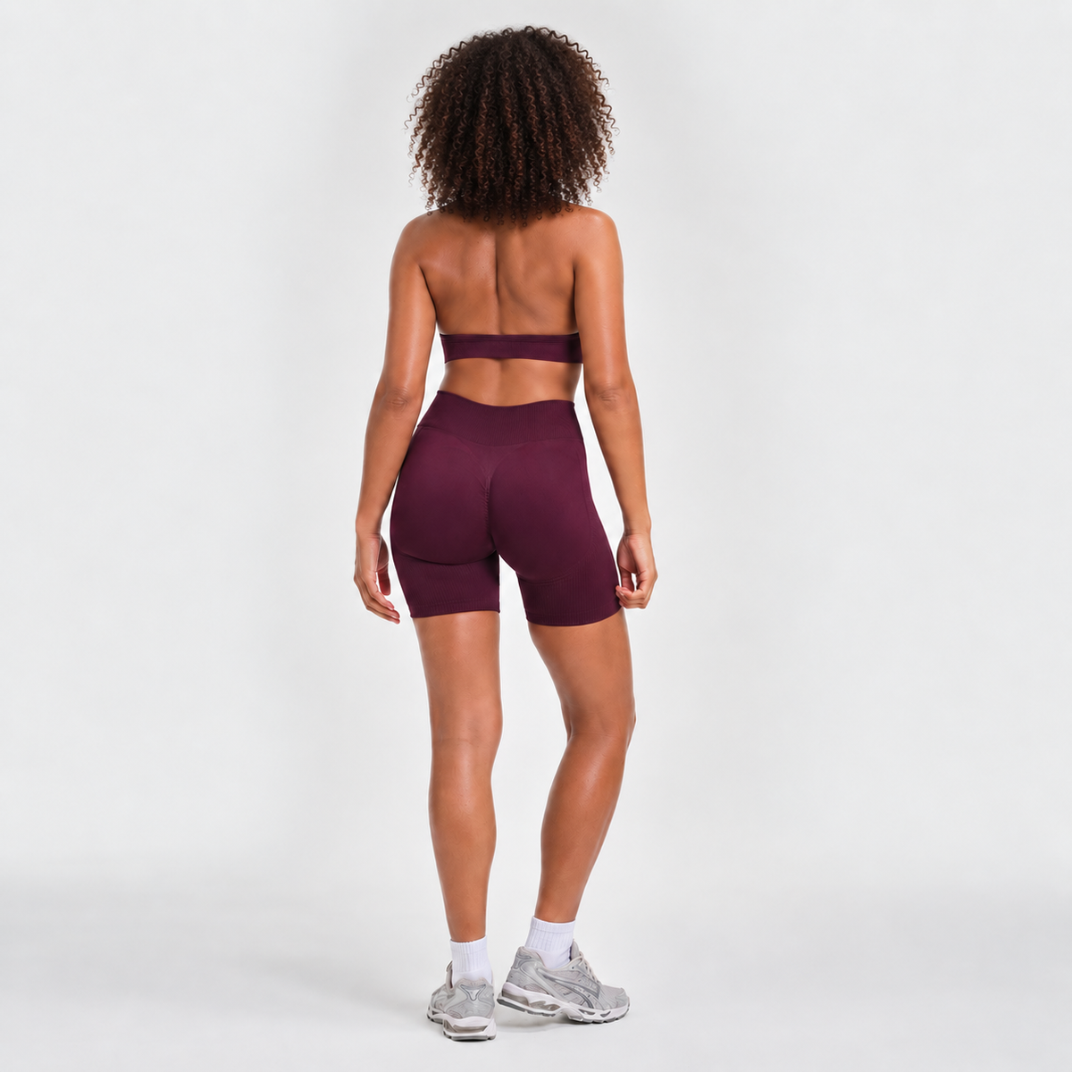 Ryvae — Ryvae — Brassière halter ajustable — Winter Plum, vue 05