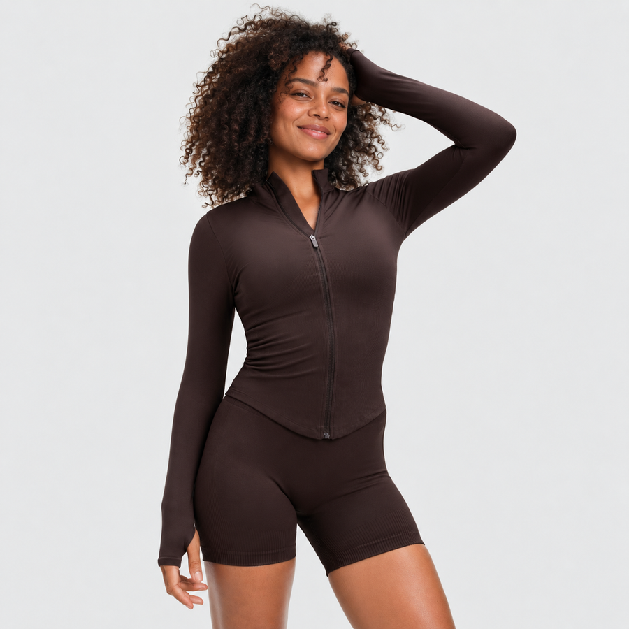 Ryvae — Ryvae — Veste de compression — Coffee, vue 01