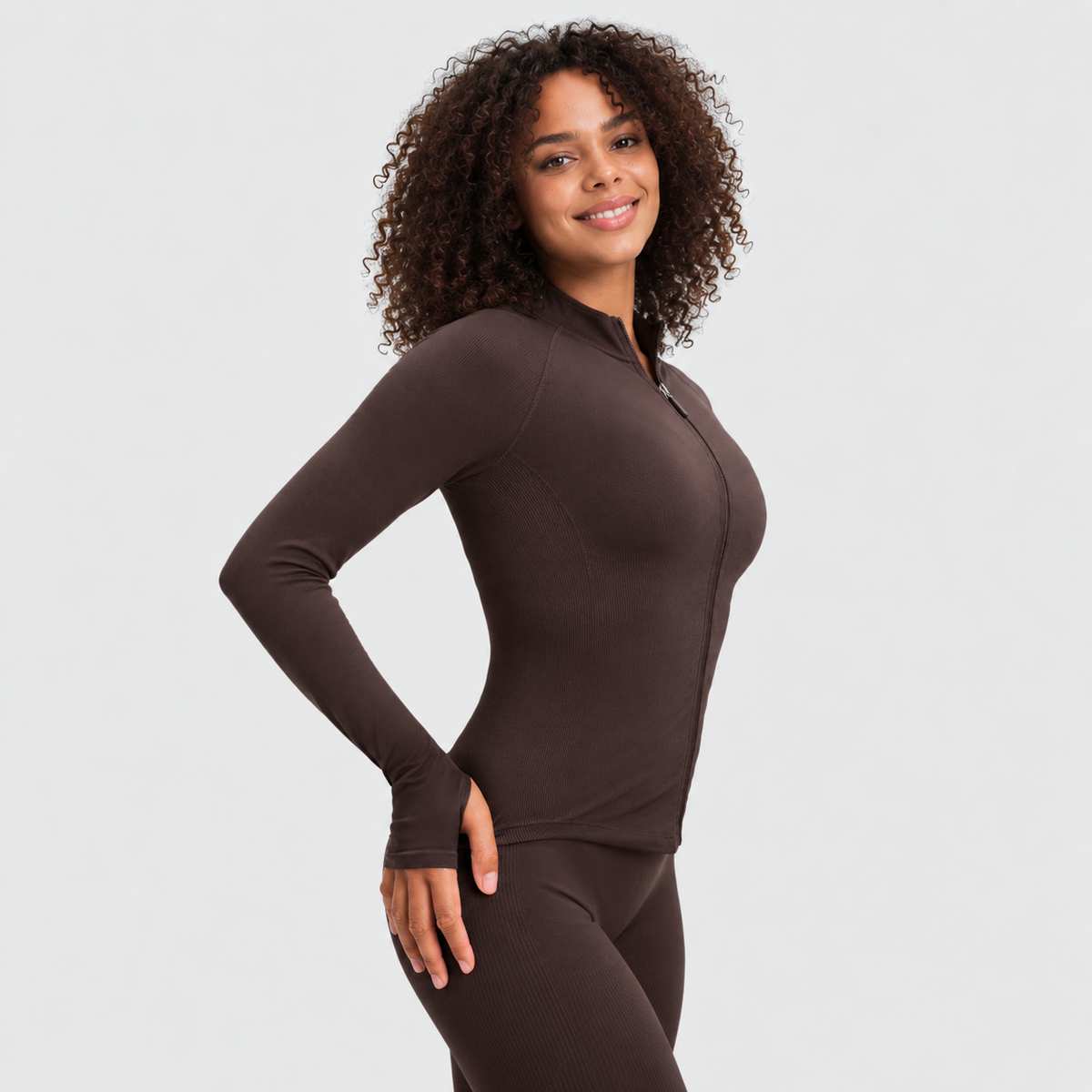 Ryvae — Ryvae — Veste de compression — Coffee, vue 03
