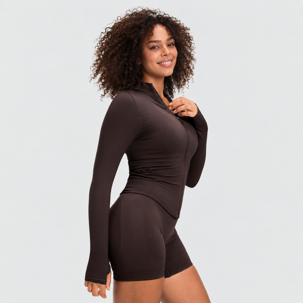 Ryvae — Ryvae — Veste de compression — Coffee, vue 05