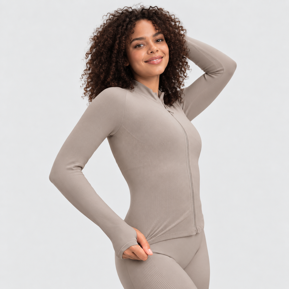 Ryvae — Ryvae — Veste de compression — Latte, vue 03