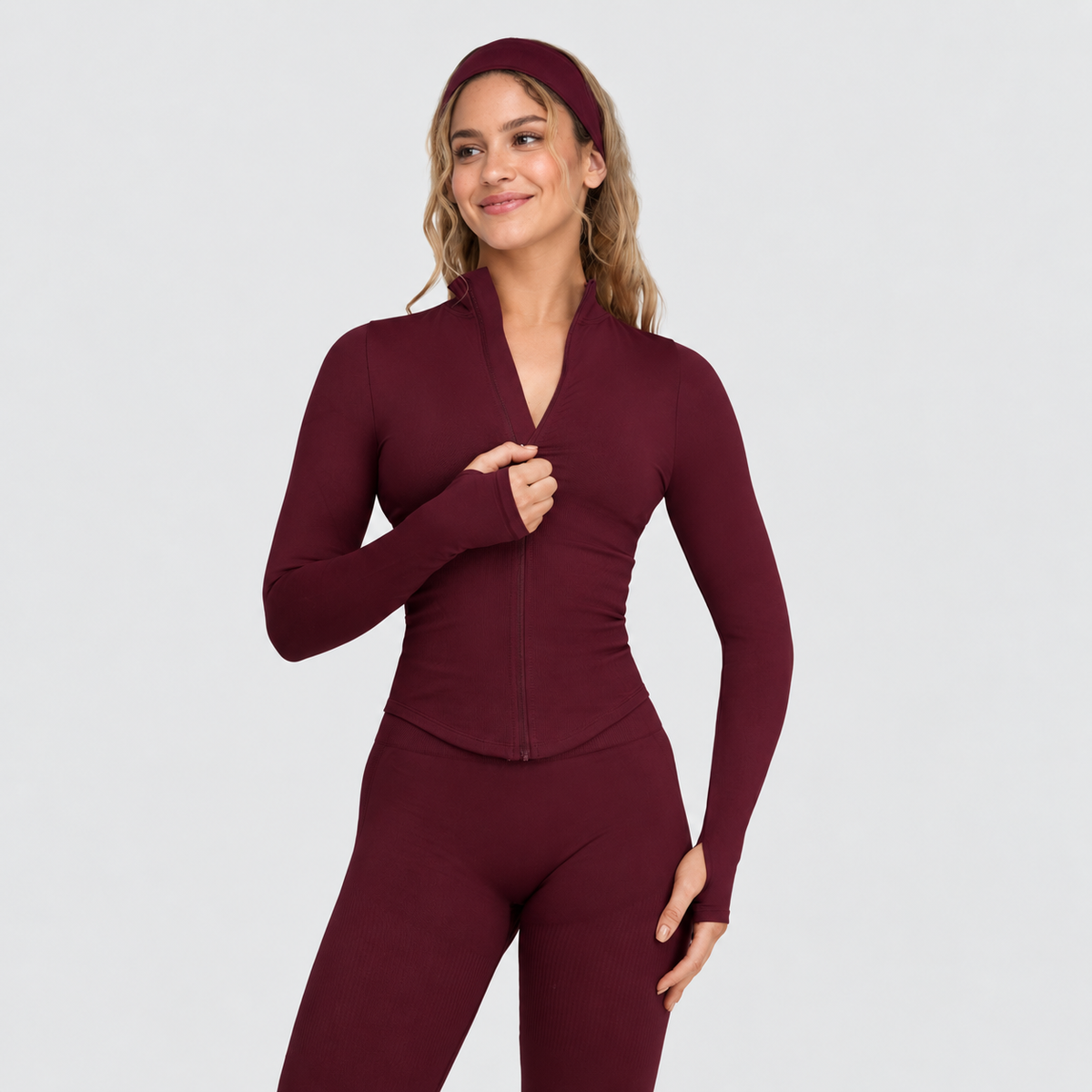 Ryvae — Ryvae — Veste de compression — Merlot, vue 01