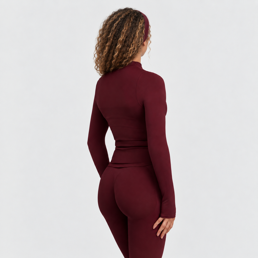 Ryvae — Ryvae — Veste de compression — Merlot, vue 02