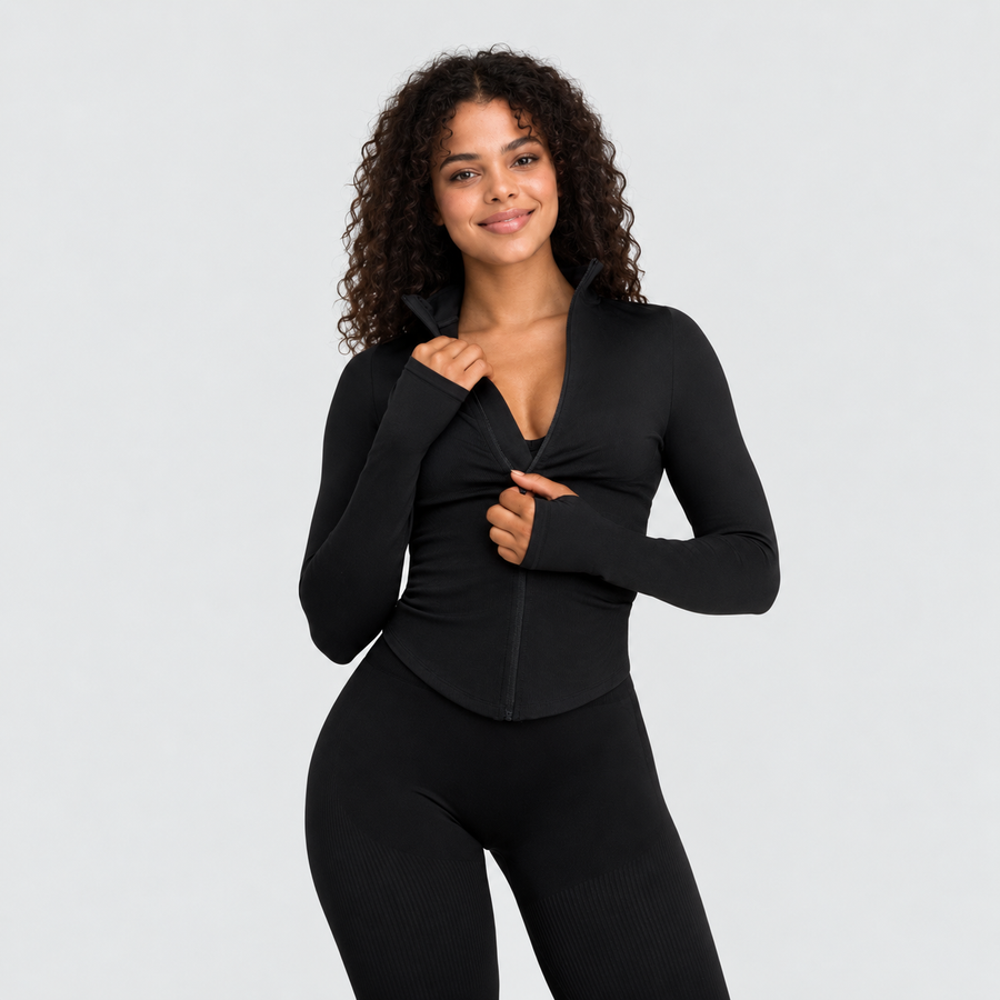 Ryvae — Ryvae — Veste de compression — Noir, vue 01