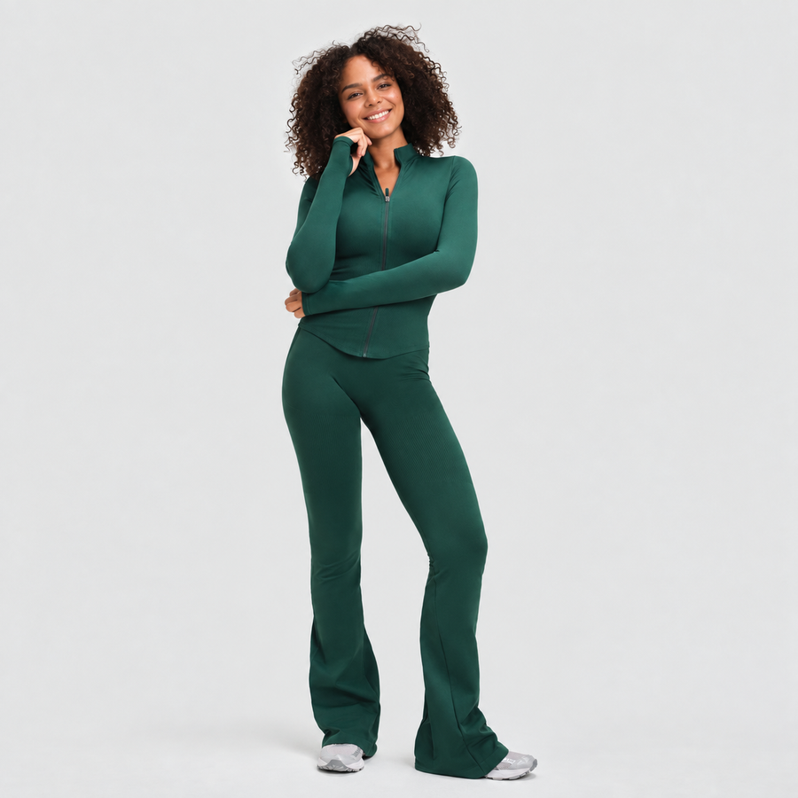 Ryvae — Ryvae — Veste de compression — Pine Green, vue 01