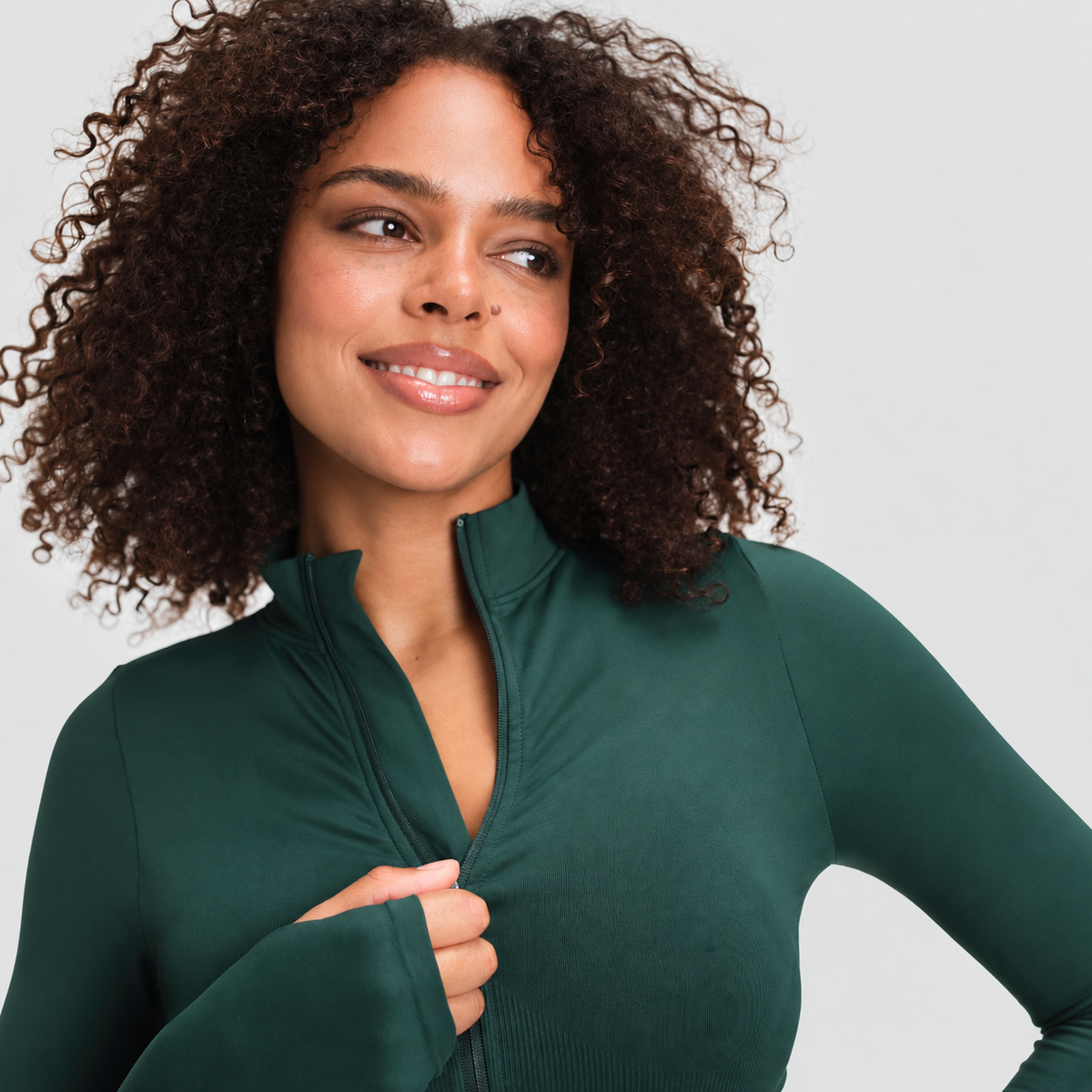 Ryvae — Ryvae — Veste de compression — Pine Green, vue 07