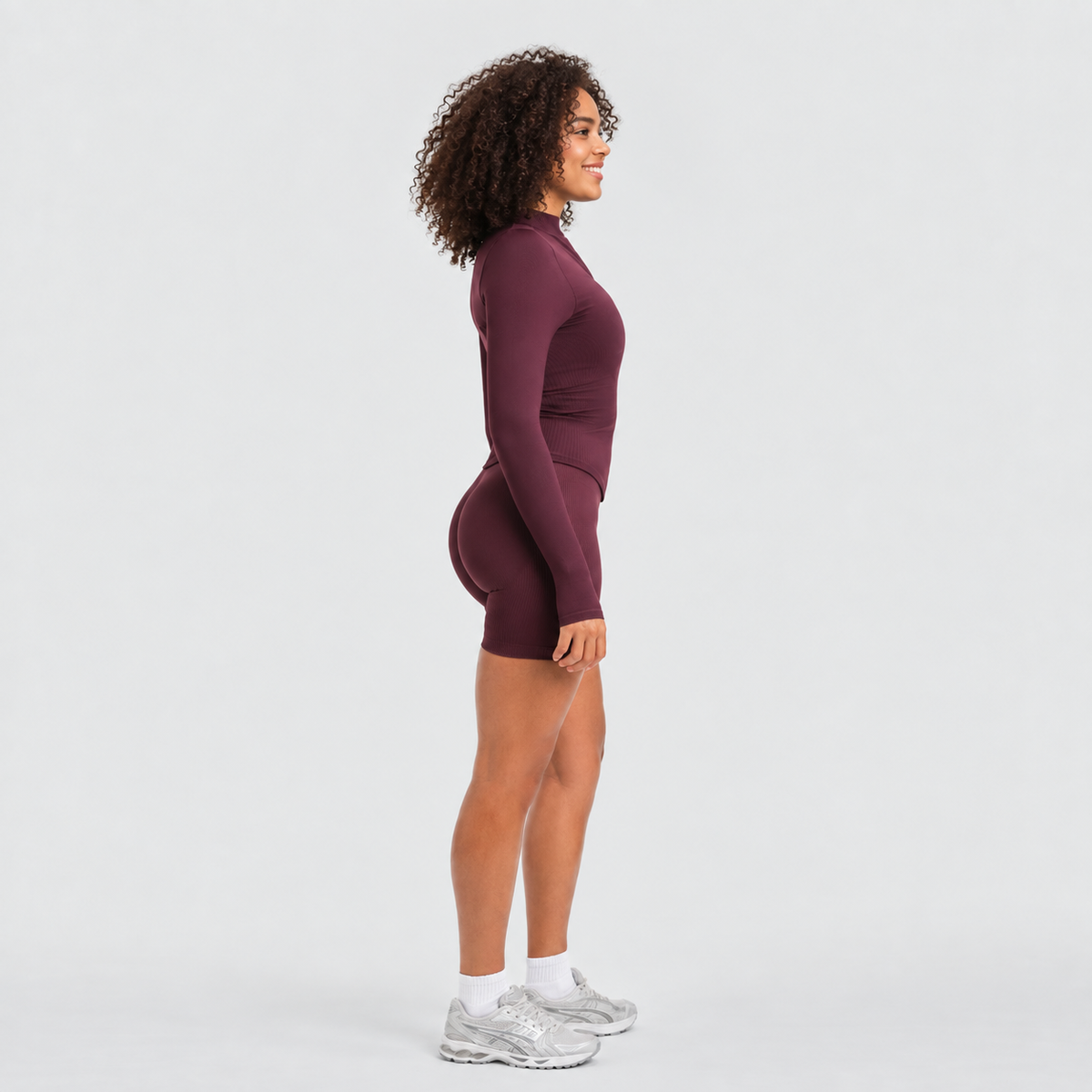 Ryvae — Ryvae — Veste de compression — Winter Plum, vue 08